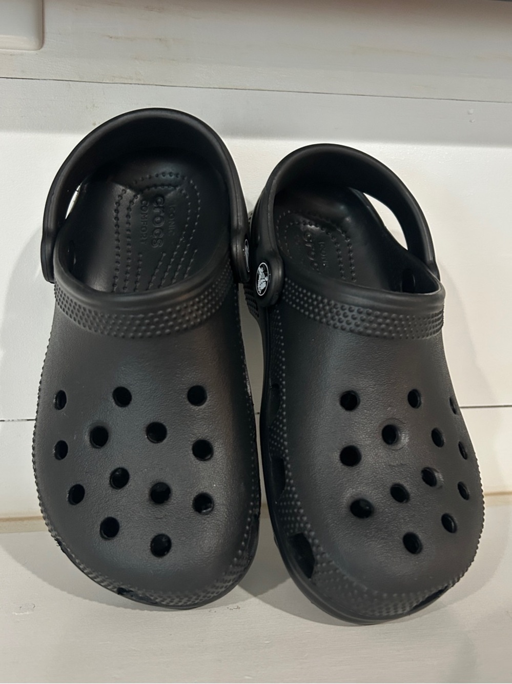 New, Little Kids Crocs, Size 13, Kid’s Classic Clog, Black
